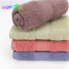 2018 Home use towel/100% combed cotton solid color hotel bath towels